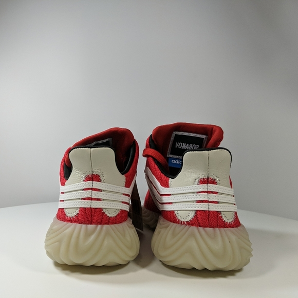 Adidas Originals Sobakov Scarlet Red Shoes - Picture 3 of 4
